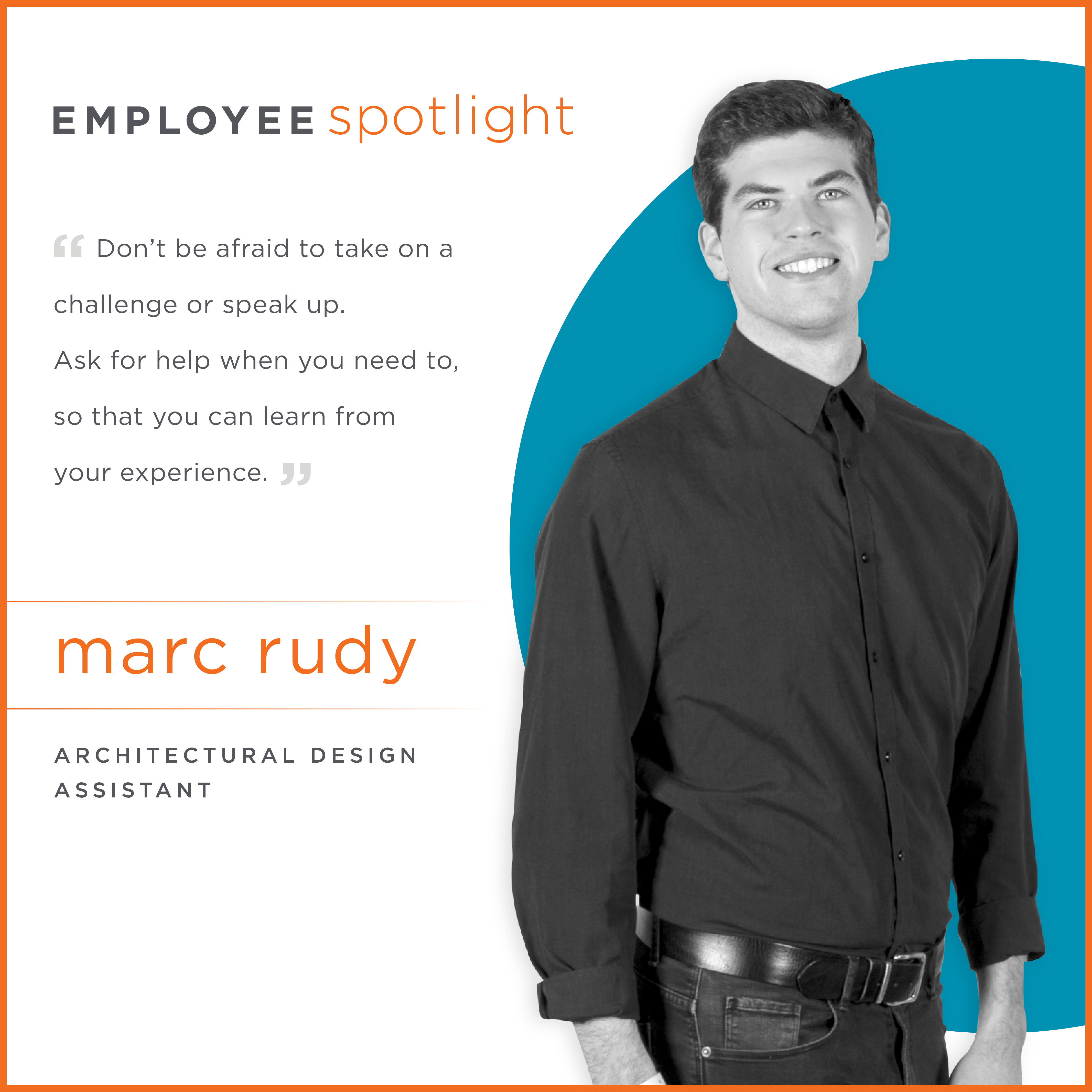 Employee Spotlight Marc Rudy