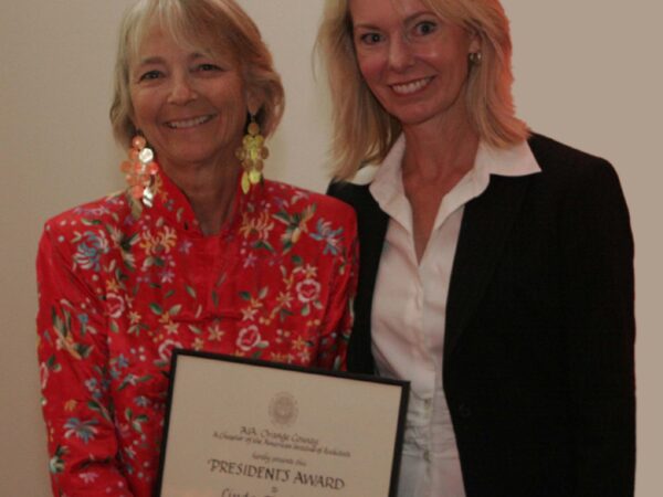 Linda Taylor AIAOC President's Award